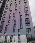 Cladding being taken down on Thorn Court